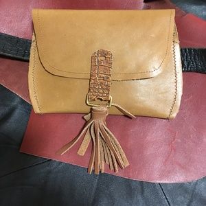 Handmade Leather Belt Bag